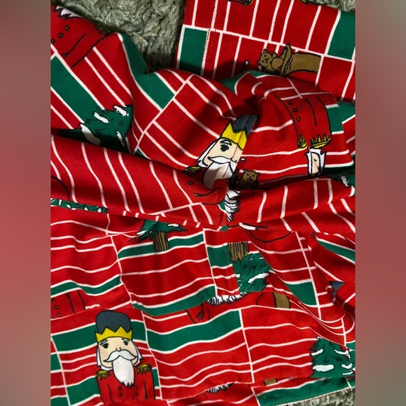 LuLaRoe Women TC2 Santa & The Nutcracker Christmas Leggings - Picture 4 of 7